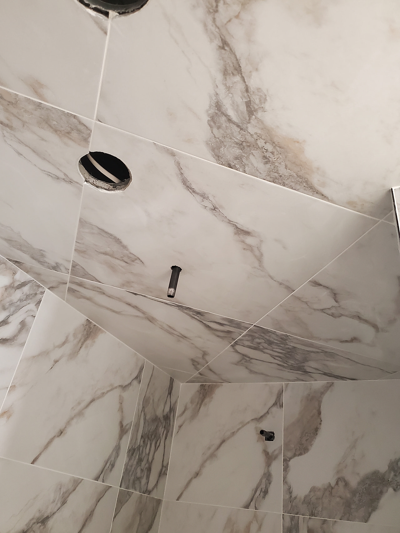 Calacatta Marble Shower