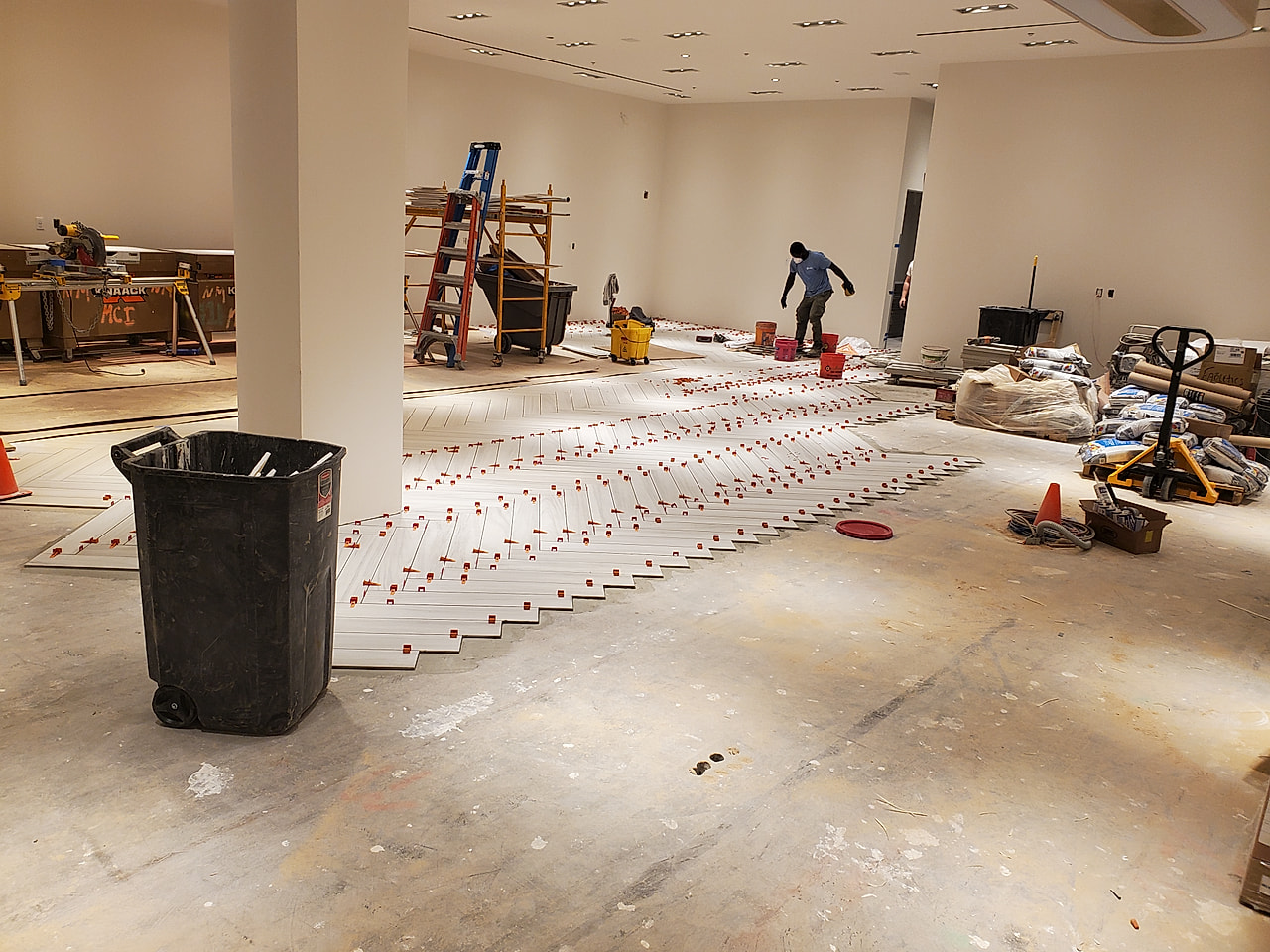 Commercial Floor Install